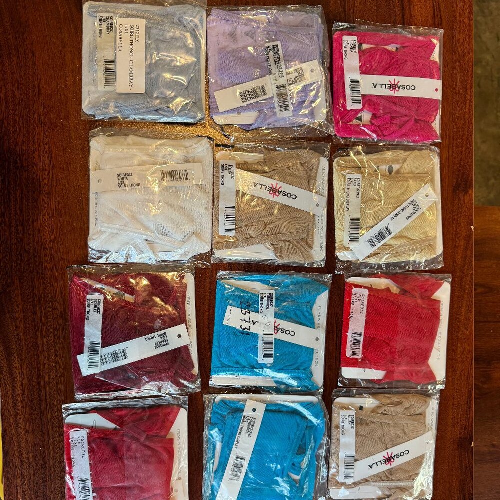 Cosabella - Soire Thongs - L/XL - 12 Pcs - GB1034